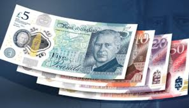 British banknotes featuring King Charles III